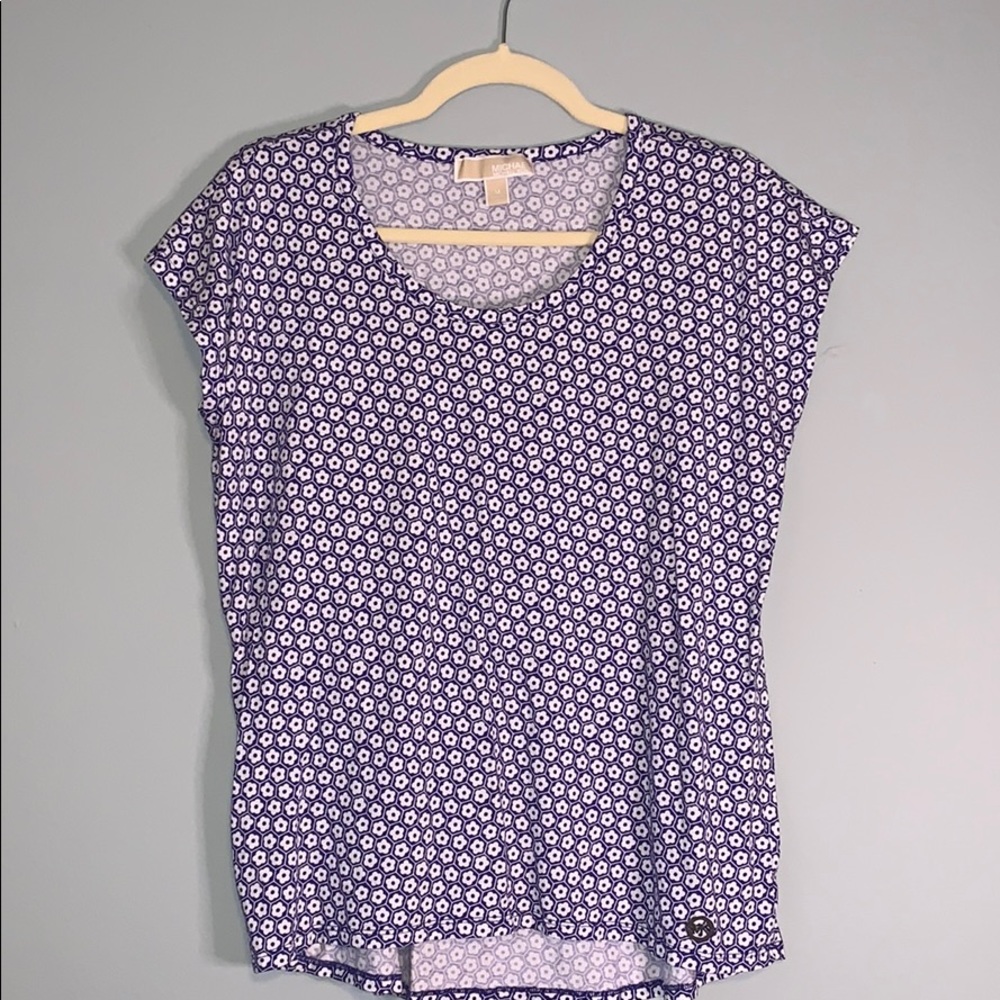 Michael Kors cotton purple pattern soft light